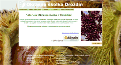 Desktop Screenshot of drozdin.cz